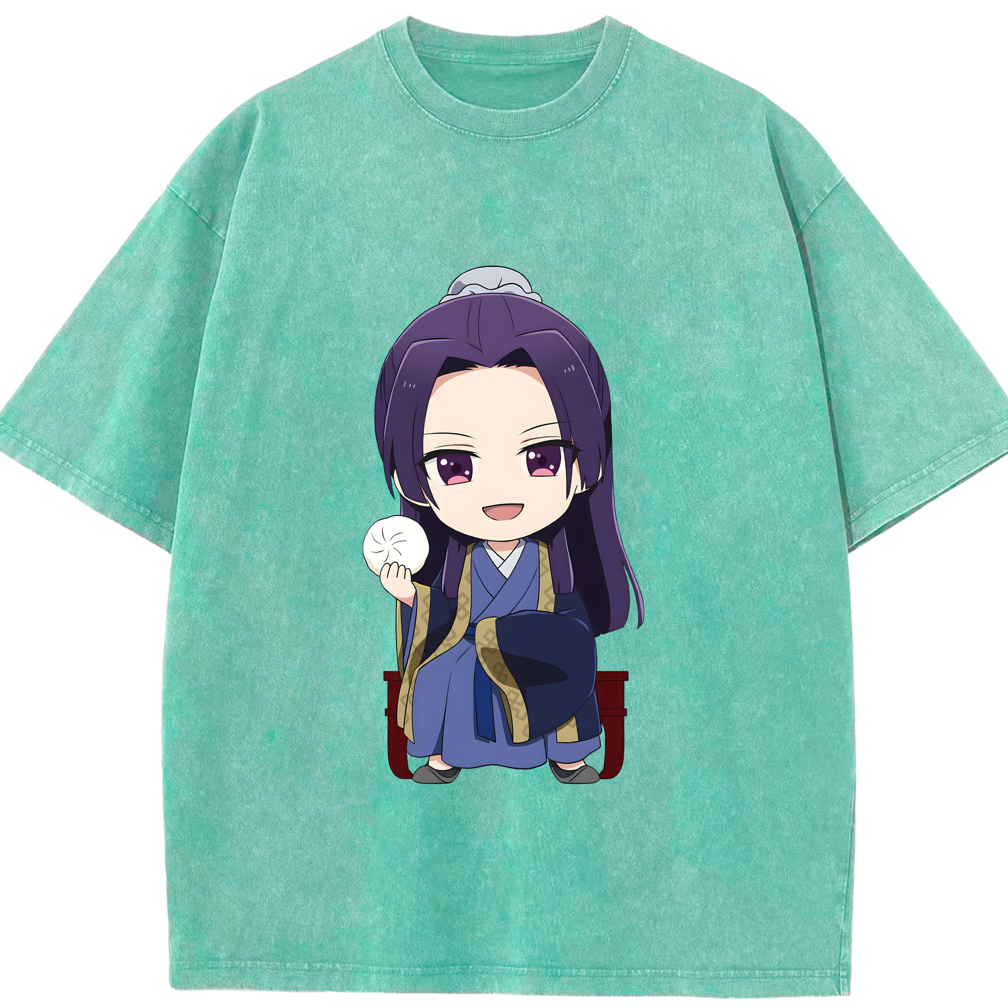 （画像用） 薬屋のひとりごと The Apothecary Diaries 綿100% ヴィンテージ風 半袖Tシャツ（フロントプリント）